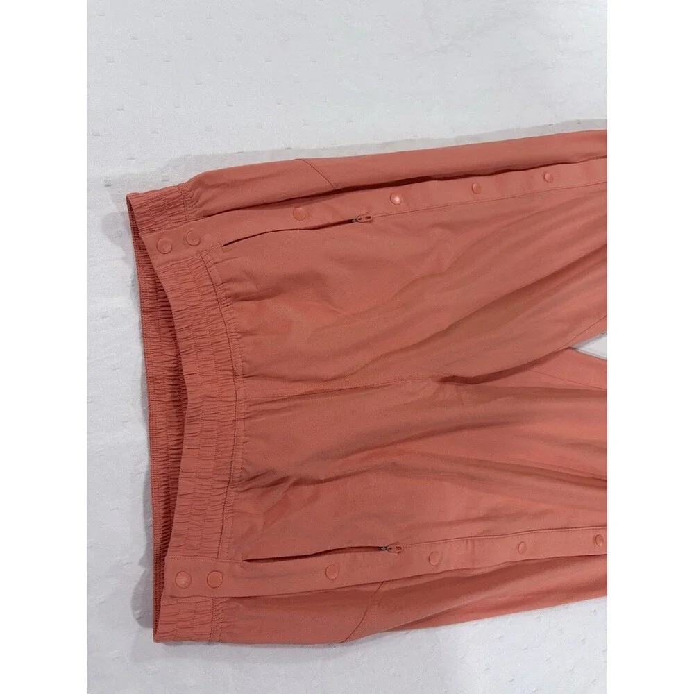 Lululemon Tear-Away Mid-Rise Track Pant Size 6 Coral Kiss Orange Swift LW5GAXS